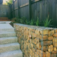 Landscaped Outdoor Steps